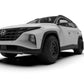 Rally Armor 2022 Hyundai Tucson Black UR Mud Flap w/ White Logo