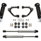 Fabtech 07-13 GM C/K1500 P/U & 14-18 C/K1500 P/U w/oE Forg Stl UCA 2in UCA Kit w/Dl 2.5 & 2.25