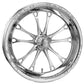 Weld V-Series 1-Piece 15x3.5 / Strange Spindle MT / 1.75in. BS Polished Wheel - Non-Beadlock