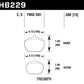 Hawk70-73 Triumph Stag Blue 9012 Race Front Brake Pads