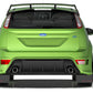 Rally Armor 09-11 Ford Focus MK2 RS Black UR Mud Flap Red Logo
