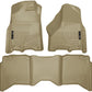Husky Liners 2012 Dodge Ram 1500/2500/3500 Crew Cab WeatherBeater Combo Tan Floor Liners