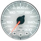 Autometer Spek-Pro Gauge Water Temp 2 1/16in 300f Stepper Motor W/Peak & Warn Slvr/Chrm