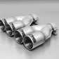 Remus 2006 Peugeot 207 3 & 5 Door 1.4L/1.6L HDI 84mm Straight w/Carbon Insert Tail Pipe Set