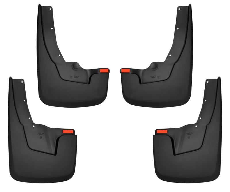 Husky Liners 2019 RAM 1500 w/ OEM Fender Flares Custom-Molded Front & Rear Mud Guards