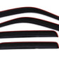 AVS 06-14 Honda Ridgeline Ventvisor In-Channel Front & Rear Window Deflectors 4pc - Smoke
