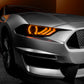 Oracle 18-21 Ford Mustang Dynamic DRL Upgrade w/ Halo Kit & Sequential Turn Signal - ColorSHIFT