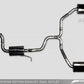 AWE Tuning VW CC Touring Edition Exhaust Dual Outlet - Chrome Silver Tips