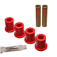 Energy Suspension 80-96 Ford Bronco / F150 / F250 / F350 Red Rear 4WD Frame Shackle Bushings Set