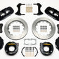 Wilwood AERO4 Rear P-Brake Kit 14.00in Chevy 12 Bolt-Spec 3.15in Brng