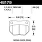 Hawk 06-07 WRX HPS Street Rear Brake Pads