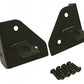Rugged Ridge 76-95 Jeep CJ/YJ Black Windshield Hinge Light Brackets
