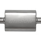 Gibson CFT Superflow Center/Center Oval Muffler - 4x9x13in/2.25in Inlet/2.25in Outlet - Stainless