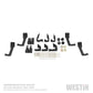 Westin 19-23 1500 Classic CC 5.5ft. Bed HDX Stainless Drop W2W Nerf Step Bars - Tex. Blk
