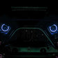 Oracle 7in High Powered LED Headlights - Black Bezel - Dynamic - Dynamic