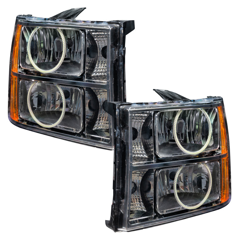 Oracle 07-13 GMC Sierra SMD HL - Round Ring Design - ColorSHIFT w/ 2.0 Controller