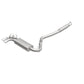 MagnaFlow CB SS 2.5/3in Dual Straight DS Rear Ext 3in Tip 12-15 BMW 328i /428i 2.0L Coupe Sedan