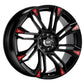 Enkei GW8 18x7.5 4x100/108 42mm Offset 72.6 Bore Matte Black Wheel