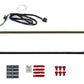 Putco 19-22 Ford Ranger 48in Light Blade Direct Fit Kit Red / Amber / White