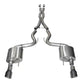 Corsa 15-17 Ford Mustang GT Coupe 5.0L 3in Sport Cat-Back Exhaust Dual Rear Exit w/ Gun Metal Tips