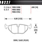 Hawk 95-99 BMW M3 E36 HP+ Street Rear Brake Pads