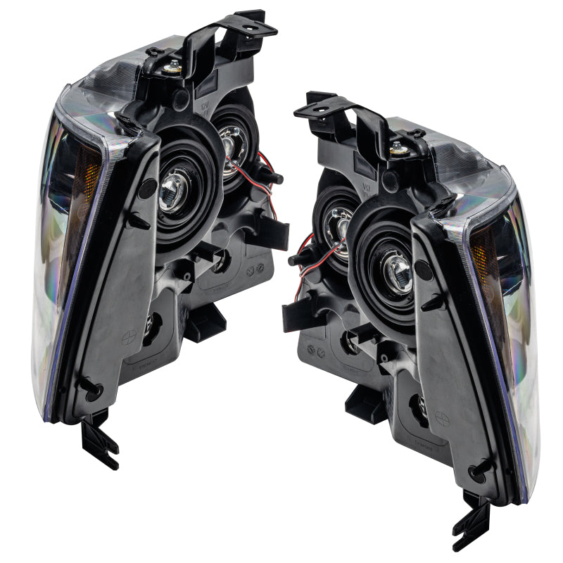 Oracle 07-13 Chevrolet Avalanche Pre-Assembed SMD Headlights - ColorSHIFT w/o Controller