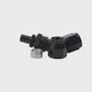 Aeromotive PTFE Hose End - AN-08 - 45 Deg - Black Anodized