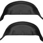 Husky Liners 2017 Ford F-250 Super Duty / 2017 Ford F-350 Super Duty Black Rear Wheel Well Guards