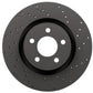 Hawk Talon 18-20 Jeep Wrangler / 2020 Gladiator Drilled And Slotted Front Brake Rotor Set