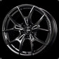 Gram Lights 57FXZ 20x9.5 +35 5-120 Super Dark Gunmetal & Machining Rim Edge DC Wheel