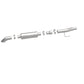 MagnaFlow Cat-Back, SS, 2.5/3in, Turn Down In Front Rear Tire 2015 Ford F150 5.0L V8 Ext Cab