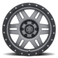 ICON Six Speed 17x8.5 6x5.5 25mm Offset 5.75in BS 108.1mm Bore Titanium Wheel