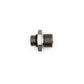 DeatschWerks 6AN ORB Male to M18 X 1.5 Metric Male (Incl O-Ring and Washer) - Anodized Matte Black