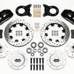 Wilwood Dynapro 6 Front Hub Kit 12.19in Drilled 1970-1973 Mustang Disc & Drum Spindle