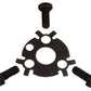 Moroso Chevrolet Big Block Camshaft Bolts w/Retainer (Use w/Part No 60460/60461/60462) - 3 Pack