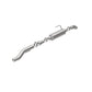 MagnaFlow Cat-Back, SS, 2.5/3in, Turn Down In Front Rear Tire 2015 Ford F150 5.0L V8 Ext Cab