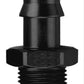 Fragola 5/8 Hose Barb x 1/2 NPT - Black