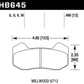 Hawk Wilwood Type 6712 DTC-30 Brake Pads