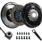 DKM Clutch VW GLI 1.8T 6-Spd Sprung Organic MB Clutch Kit w/Steel Flywheel (440 ft/lbs Torque)