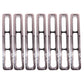 Rugged Ridge Grille Inserts Chrome 87-95 Jeep Wrangler YJ