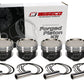 Wiseco Mitsubishi Turbo Forged Dish -17cc 86.25mm Bore 1.378in CD Piston Shelf Stock Kit