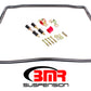 BMR 78-87 G-Body Front & Rear Sway Bar Kit w/ Bushings - Black Hammertone