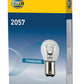 Hella Bulb 2057 12V 27/7W BAY15d S8