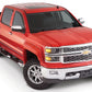 Bushwacker 14-18 Chevy Silverado 1500 Fleetside Pocket Style Flares 4pc - Black