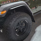 Rally Armor 19-23 Jeep JT Gladiator Mojave/Rubicon Black Mud Flap w/ Army Green Logo