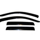 AVS 07-10 Mitsubishi Outlander Ventvisor Outside Mount Window Deflectors 4pc - Smoke