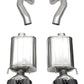 Corsa 06-13 Chevy Corvette C6 Z06 7.0L / 09-13 ZR1 6.2L Black PVD AxleBack Exhaust w/4.5in Twin Tips