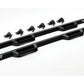 N-Fab EPYX 07-18 Chevy/GMC 1500/08-10 Chevy/GMC 2500/3500 Extended Cab - Cab Length - Tex. Black