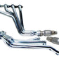 BBK 10-15 Camaro LS3 L99 Long Tube Exhaust Headers With Converters - 1-3/4 Chrome