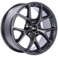 BBS SR 17x7.5 5x100 ET37 Satin Grey Wheel -70mm PFS/Clip Required